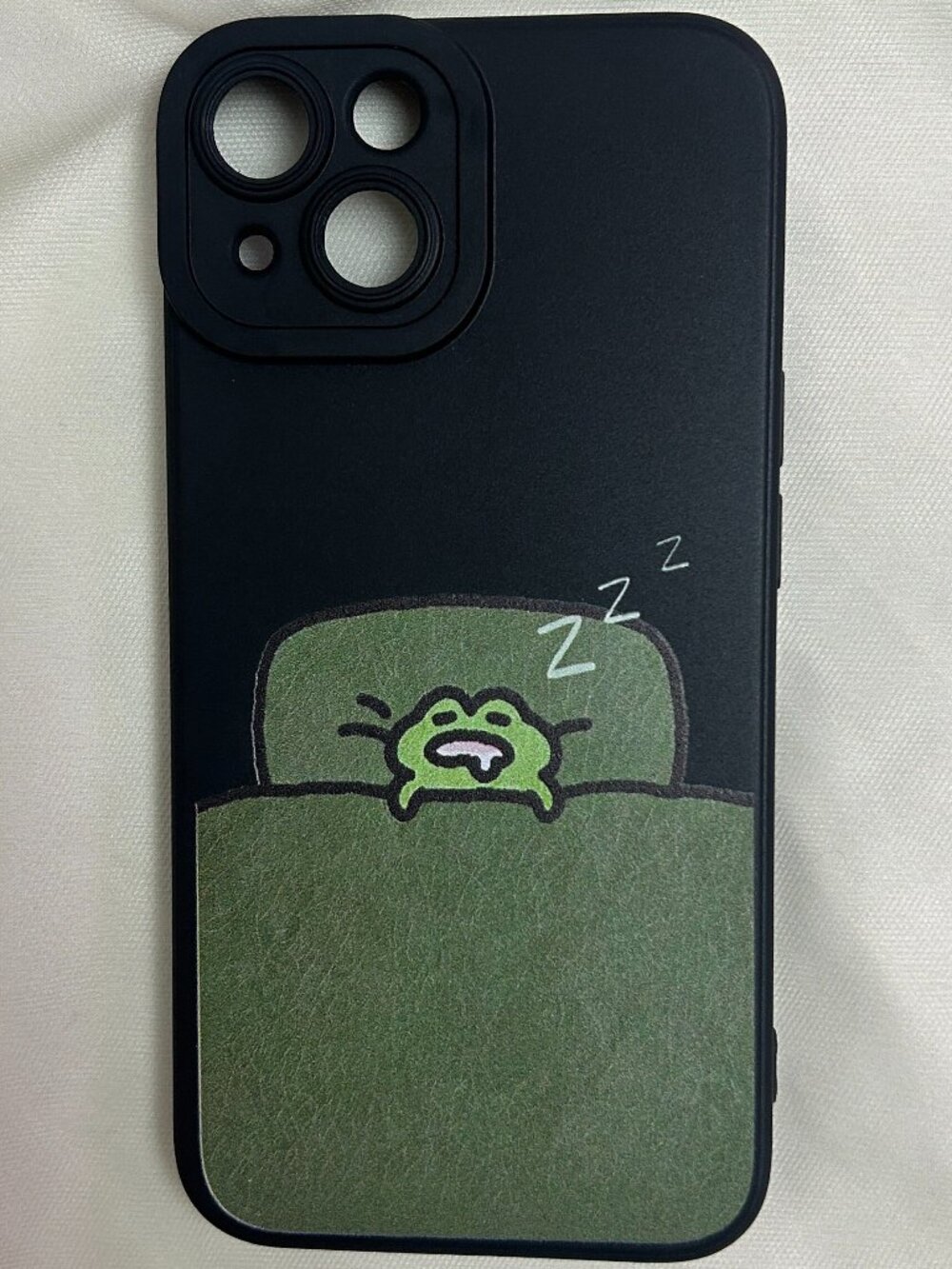 Funny Sleepy Frog iPhone Case | Meme Vibe